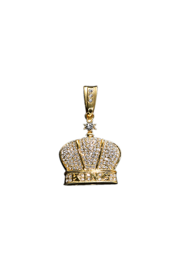 Gold Crown Pendant