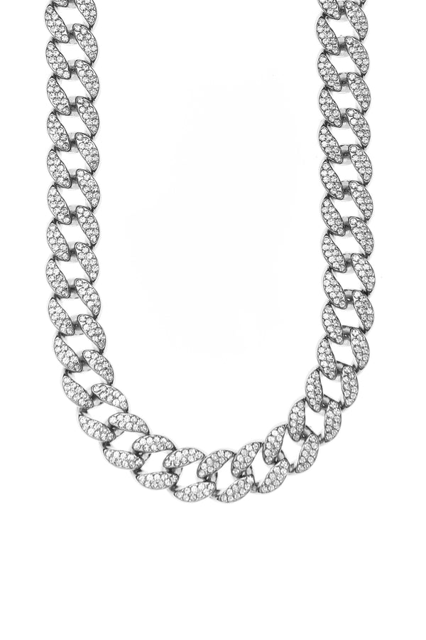 Silver Cuban Chain (15mm)